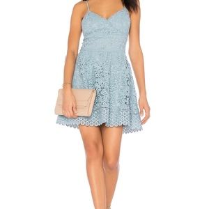 J.O.A Fit & Flare Dress in Dusty Shale